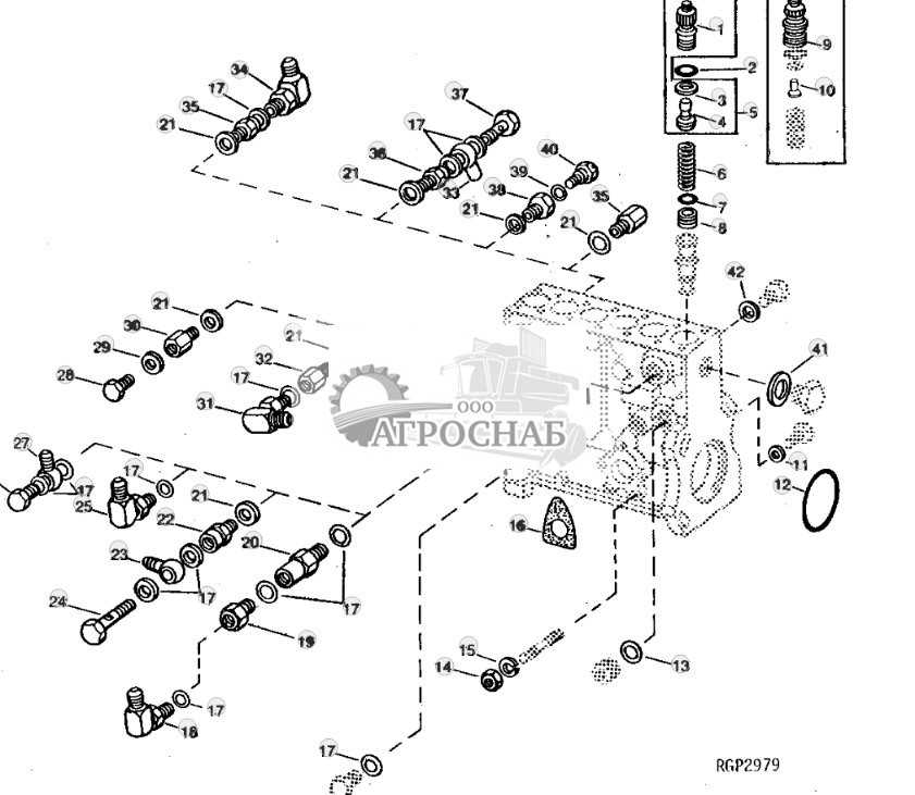 Fuel Injection Pump Housing Connectors 